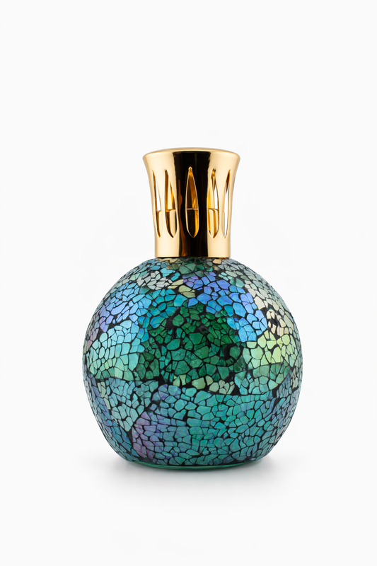 400ml Green & Blue Mosaic Catalytic Fragrance Lamp