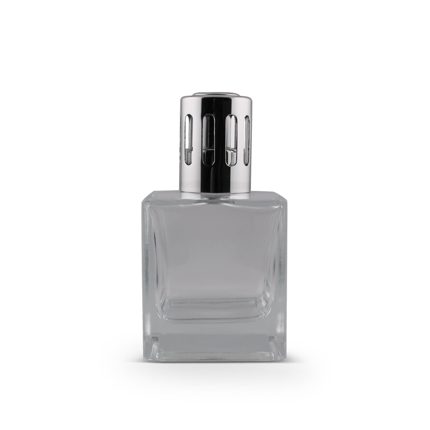 200ml Square Modern Clear Glass Aromatherapy Lamp