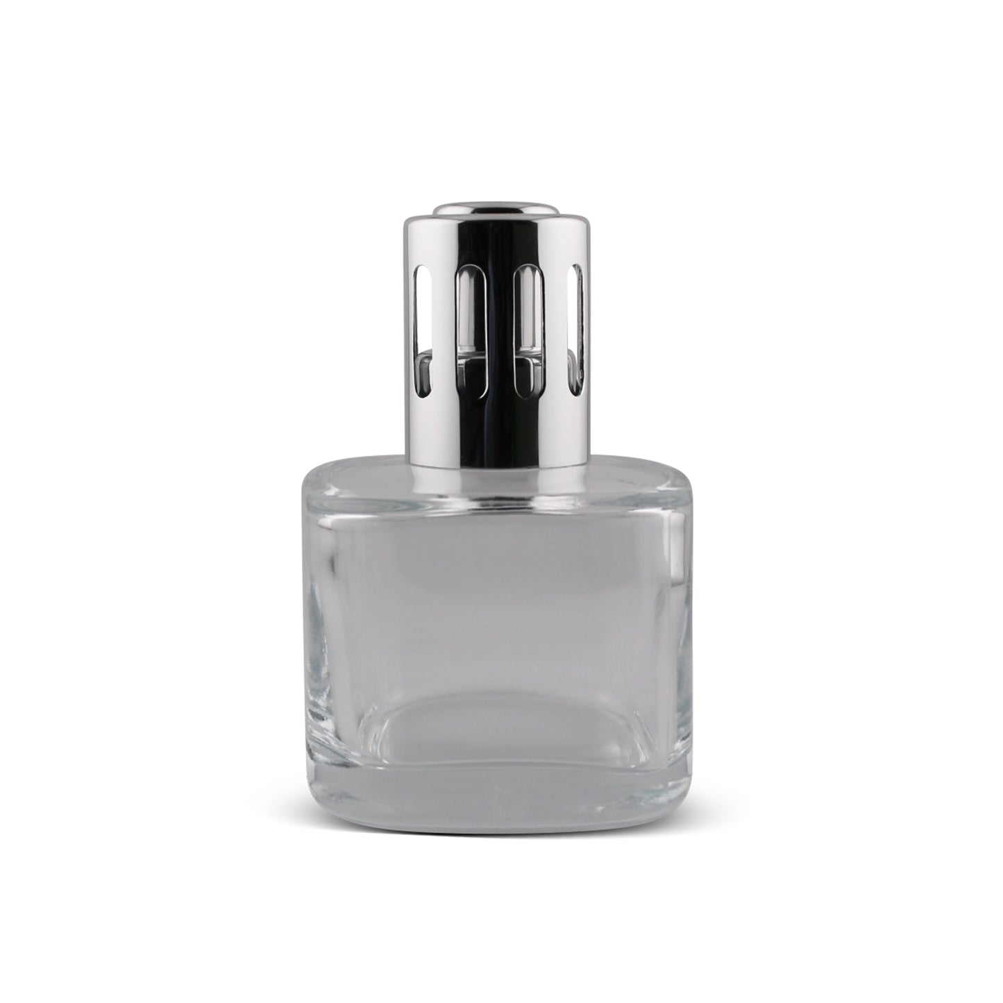 200ML Square Clear Glass Catalytic Aromatherapy Lamp