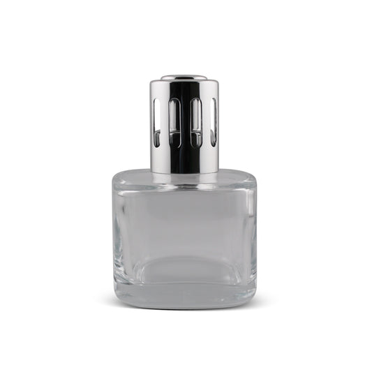 200ML Square Clear Glass Catalytic Aromatherapy Lamp